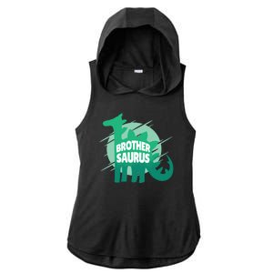 Brother Saurus Ladies PosiCharge Tri-Blend Wicking Draft Hoodie Tank