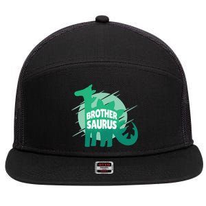 Brother Saurus 7 Panel Mesh Trucker Snapback Hat