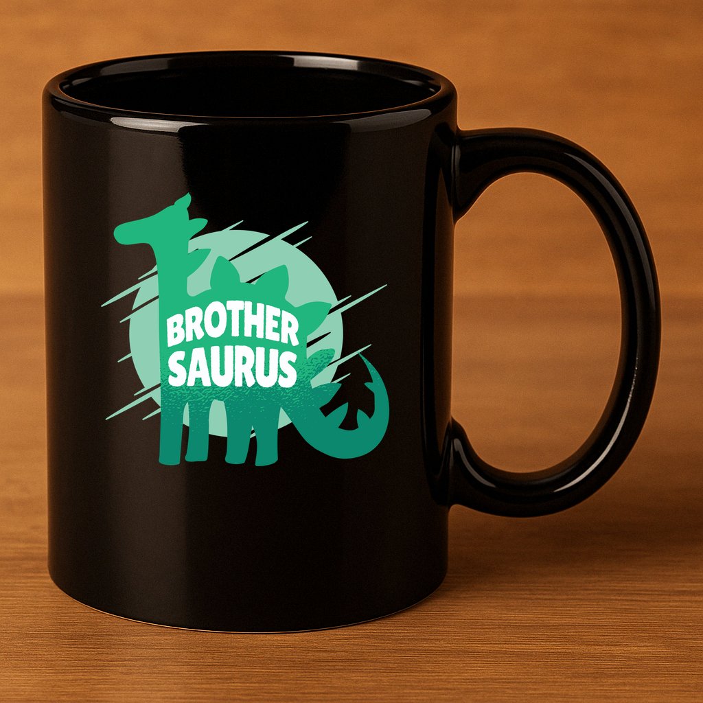 Brother Saurus 11oz C Handle Ceramic Mug