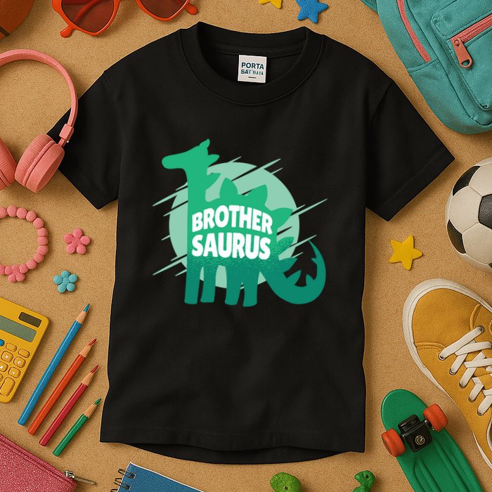Brother Saurus Kids T-Shirt