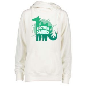 Brother Saurus Womens Funnel Neck Pullover Hood