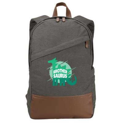 Brother Saurus Cotton Canvas Backpack