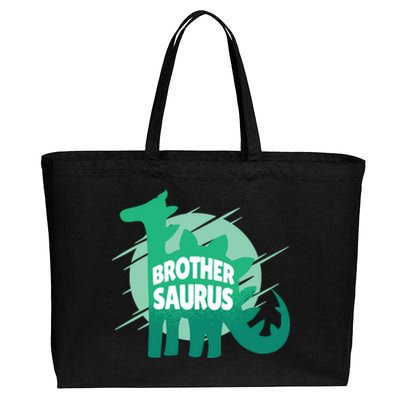 Brother Saurus Cotton Canvas Jumbo Tote