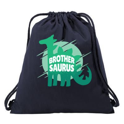 Brother Saurus Drawstring Bag