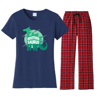 Brother Saurus Women's Flannel Pajama Set