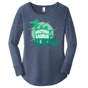 Brother Saurus Women's Perfect Tri Tunic Long Sleeve Shirt