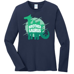 Brother Saurus Ladies Long Sleeve Shirt