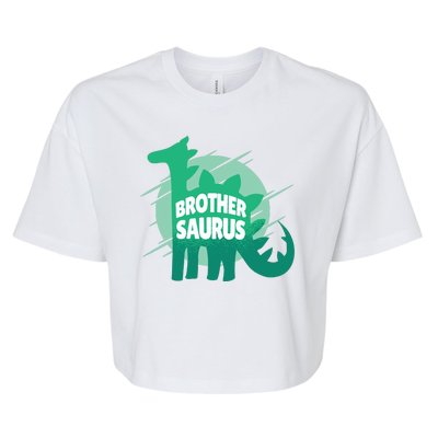 Brother Saurus Bella+Canvas Jersey Crop Tee