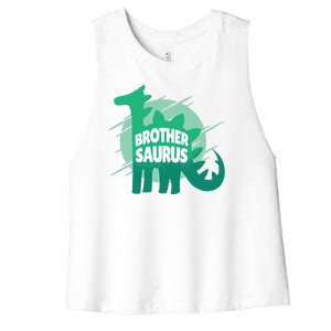 Brother Saurus Women's Racerback Cropped Tank