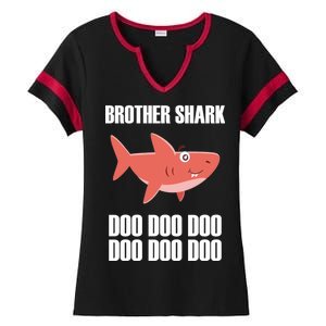 Brother Shark Doo Ladies Halftime Notch Neck Tee