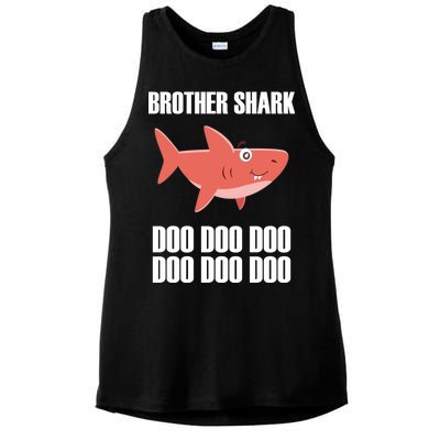 Brother Shark Doo Ladies PosiCharge Tri-Blend Wicking Tank