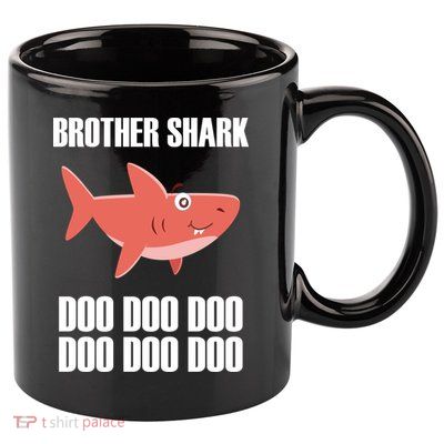 Brother Shark Doo 11oz C Handle Ceramic Mug