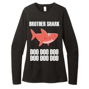 Brother Shark Doo Womens CVC Long Sleeve Shirt