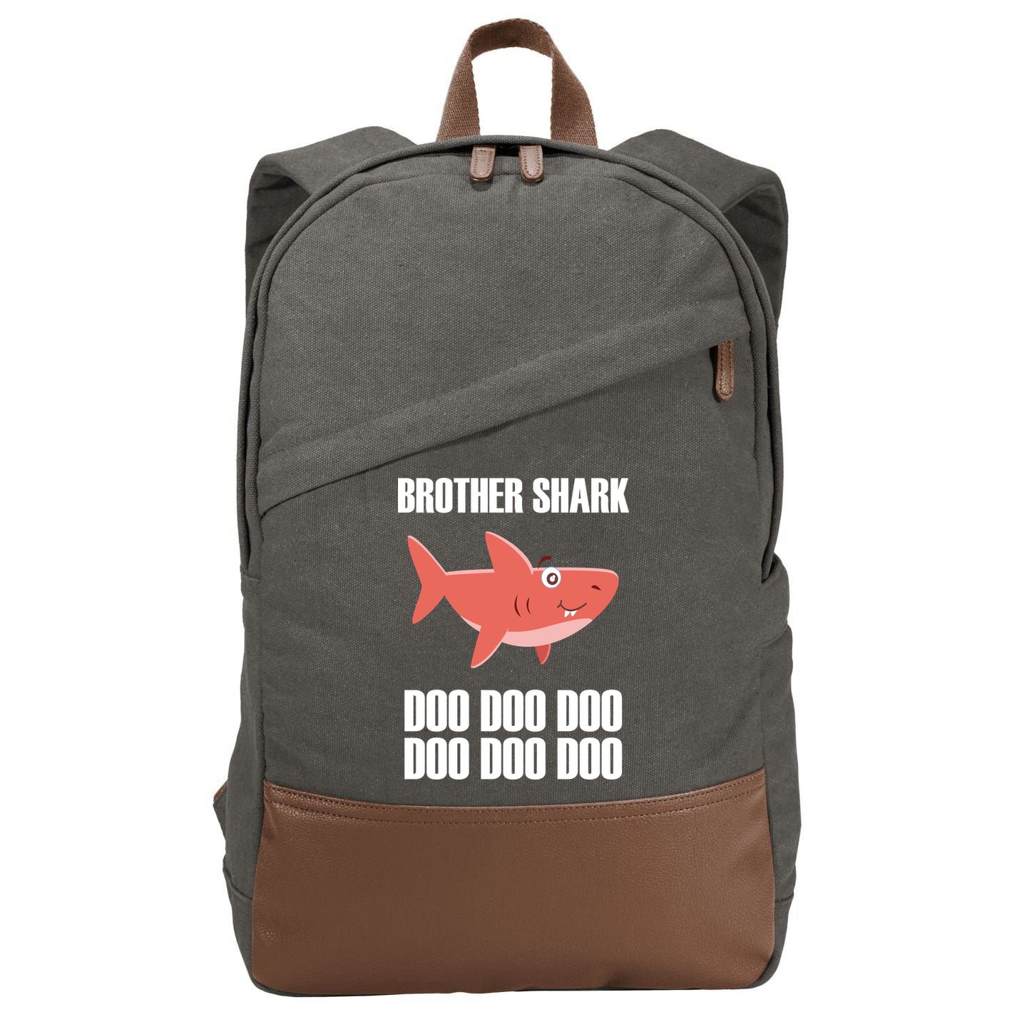 Brother Shark Doo Cotton Canvas Backpack