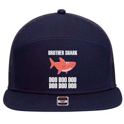 Brother Shark Doo 7 Panel Mesh Trucker Snapback Hat