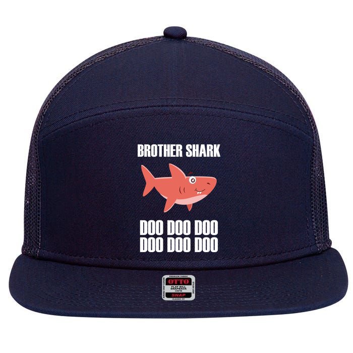 Brother Shark Doo 7 Panel Mesh Trucker Snapback Hat