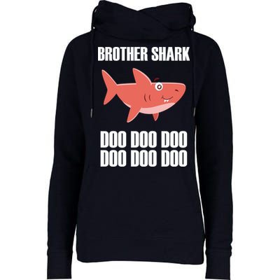 Brother Shark Doo Womens Funnel Neck Pullover Hood