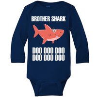 Brother Shark Doo Baby Long Sleeve Bodysuit