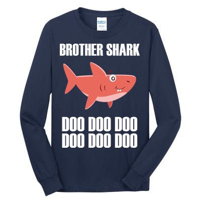 Brother Shark Doo Tall Long Sleeve T-Shirt