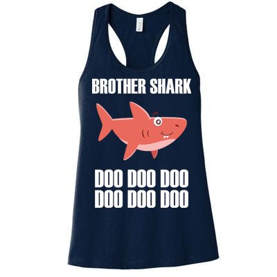 Brother Shark Doo Women's Racerback Tank