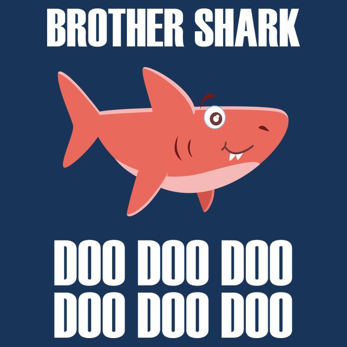 Brother Shark Doo Kids T-Shirt