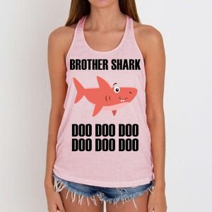 Brother Shark Doo Women's Knotted Racerback Tank