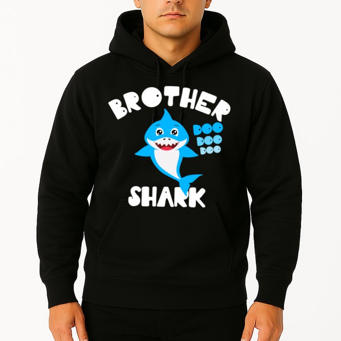 Brother Shark Doo Dpp Dpp Funny Hoodie