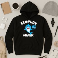 Brother Shark Doo Dpp Dpp Funny Hoodie