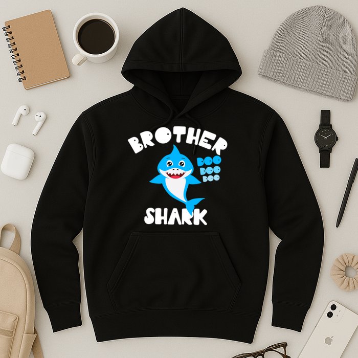 Brother Shark Doo Dpp Dpp Funny Hoodie