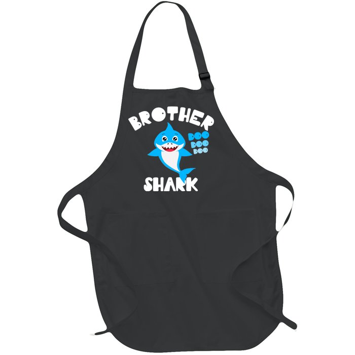 Brother Shark Doo Dpp Dpp Funny Full-Length Apron With Pockets