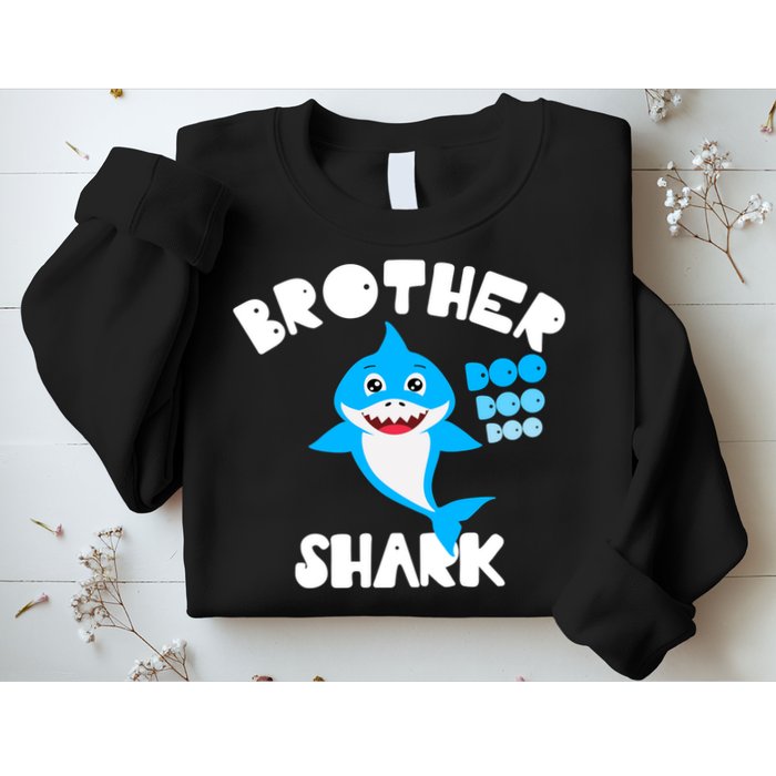 Brother Shark Doo Dpp Dpp Funny Sweatshirt