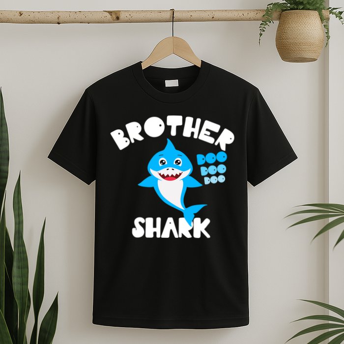 Brother Shark Doo Dpp Dpp Funny T-Shirt