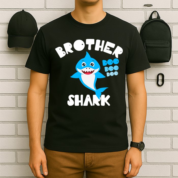 Brother Shark Doo Dpp Dpp Funny T-Shirt