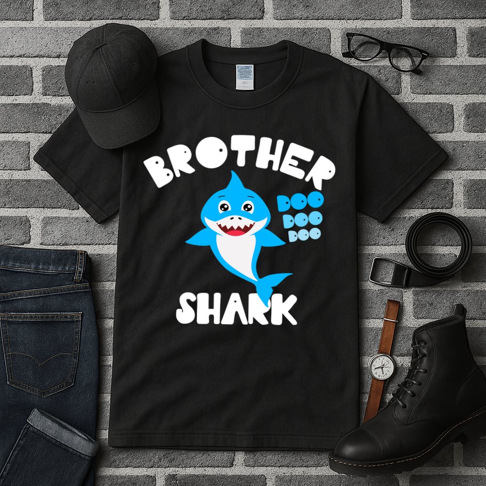 Brother Shark Doo Dpp Dpp Funny Tall T-Shirt