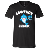 Brother Shark Doo Dpp Dpp Funny V-Neck T-Shirt