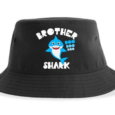 Brother Shark Doo Dpp Dpp Funny Sustainable Bucket Hat