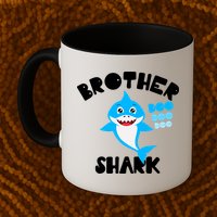 Brother Shark Doo Dpp Dpp Funny Mug
