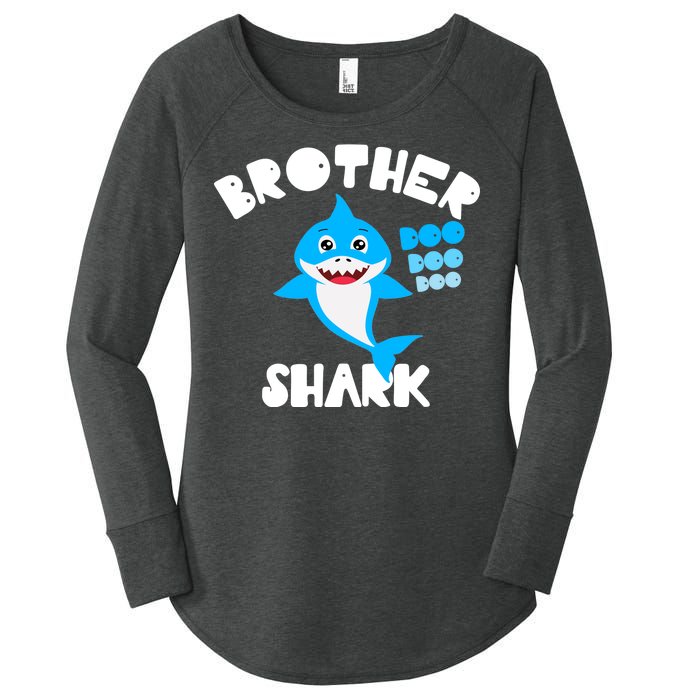 Brother Shark Doo Dpp Dpp Funny Women's Perfect Tri Tunic Long Sleeve Shirt