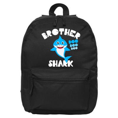 Brother Shark Doo Dpp Dpp Funny 16 in Basic Backpack