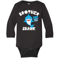 Brother Shark Doo Dpp Dpp Funny Baby Long Sleeve Bodysuit