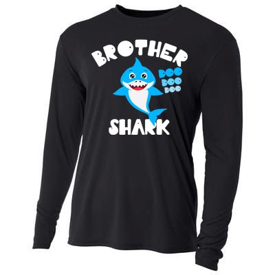 Brother Shark Doo Dpp Dpp Funny Cooling Performance Long Sleeve Crew