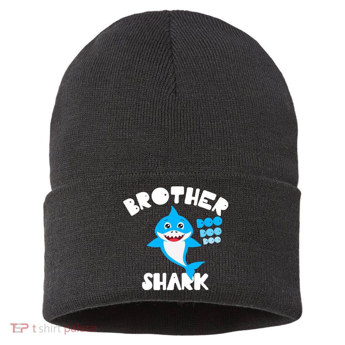 Brother Shark Doo Dpp Dpp Funny Sustainable Knit Beanie