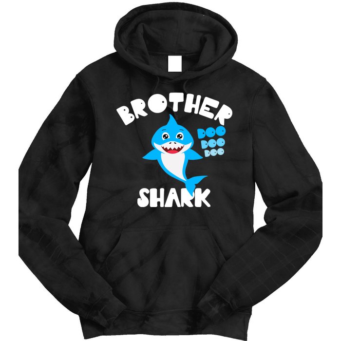 Brother Shark Doo Dpp Dpp Funny Tie Dye Hoodie