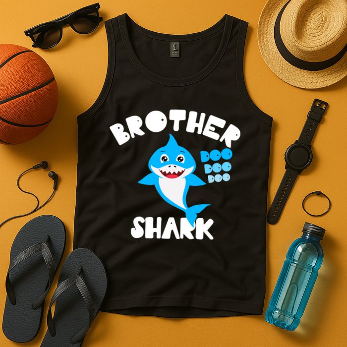 Brother Shark Doo Dpp Dpp Funny Tank Top