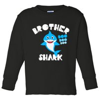 Brother Shark Doo Dpp Dpp Funny Toddler Long Sleeve Shirt