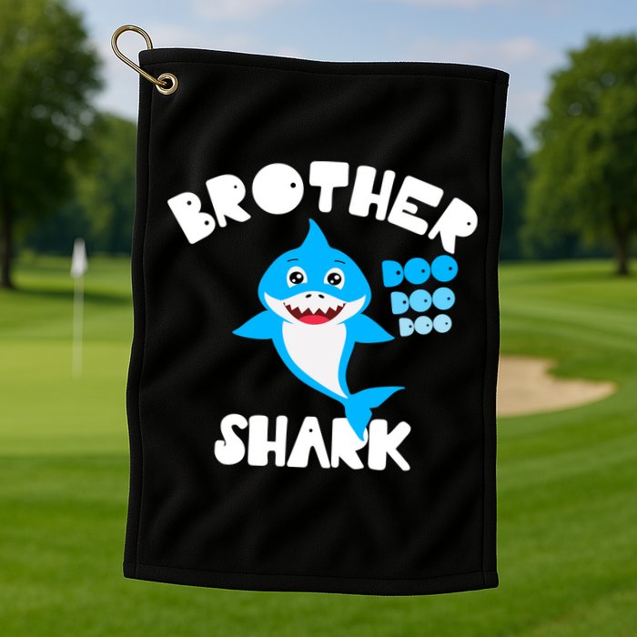 Brother Shark Doo Dpp Dpp Funny Golf Towel