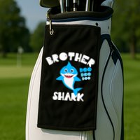 Brother Shark Doo Dpp Dpp Funny Golf Towel