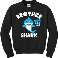 Brother Shark Doo Dpp Dpp Funny Kids Sweatshirt