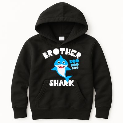Brother Shark Doo Dpp Dpp Funny Kids Hoodie