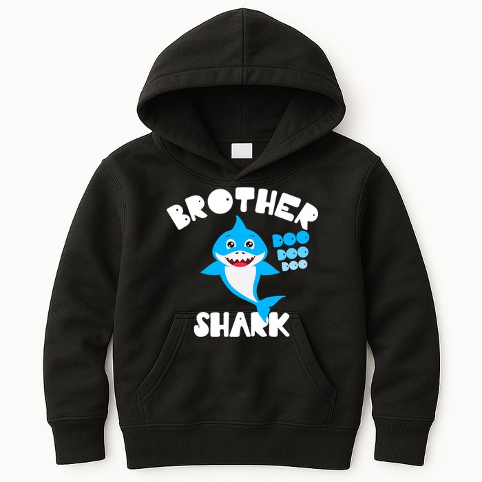 Brother Shark Doo Dpp Dpp Funny Kids Hoodie